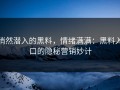 悄然潜入的黑料，情绪满满：黑料入口的隐秘营销妙计
