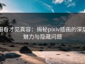 细看才见真容：揭秘pixiv插画的深层魅力与隐藏问题