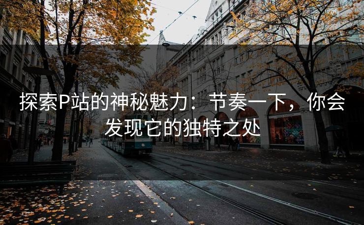 探索P站的神秘魅力:节奏一下,你会发现它的独特之处-第1张图片-p站网页版视频站 | p站镜像资源页 探索P站的神秘魅力:节奏一下,你会发现它的独特之处-第1张图片-p站网页版视频站 | p站镜像资源页